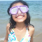 Wendy in goggles